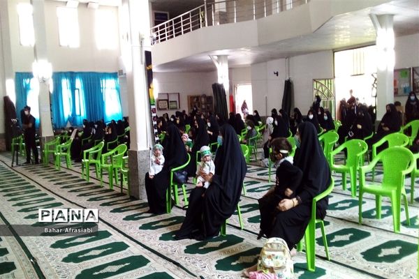 برگزاری مراسم شیرخوارگان حسینی در مسجد جامع آبشناسان