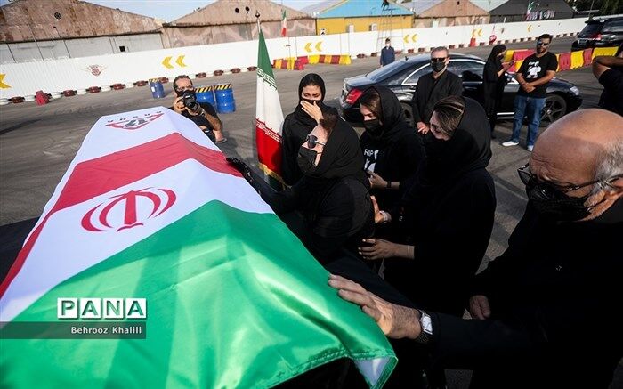 پیکر ارشا اقدسی کنار پیمان ابدی آرام گرفت