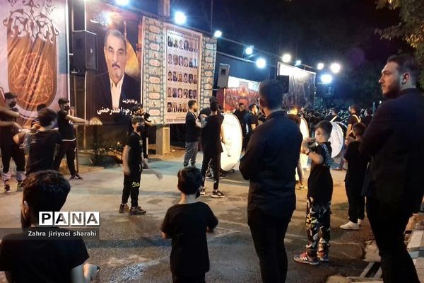 مراسم عزاداری اباعبدالله الحسین در شهرک خاورشهر