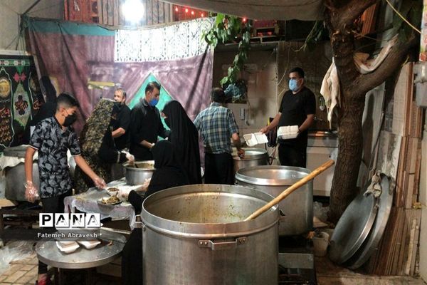 برگزاری مراسم عزاداری دهه اول محرم در محله افسریه تهران