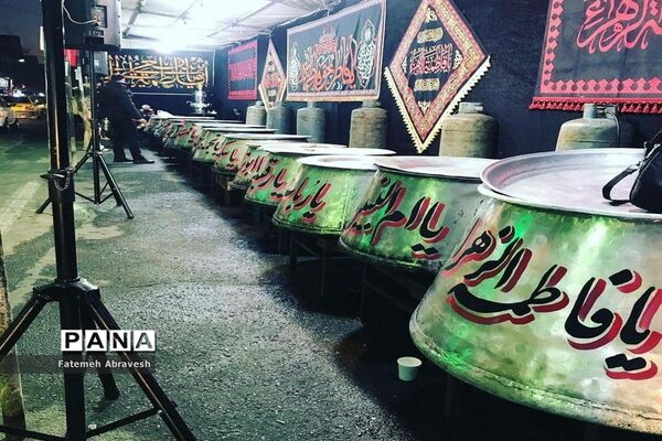 برگزاری مراسم عزاداری دهه اول محرم در محله افسریه تهران