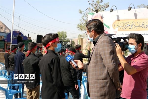 برگزاری سوگواره  احلی من العسل در جوار مرقد حاج قاسم سلیمانی