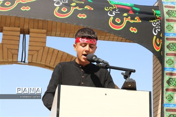 برگزاری سوگواره  احلی من العسل در جوار مرقد حاج قاسم سلیمانی