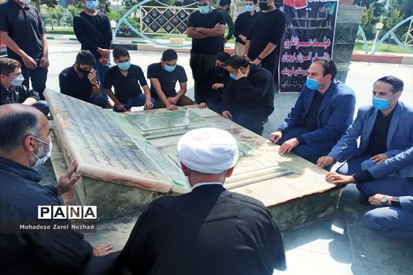 نهمین دوره سوگواری احلی من العسل در شهرستان قرچک