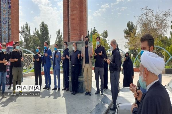 نهمین دوره سوگواری احلی من العسل در شهرستان قرچک