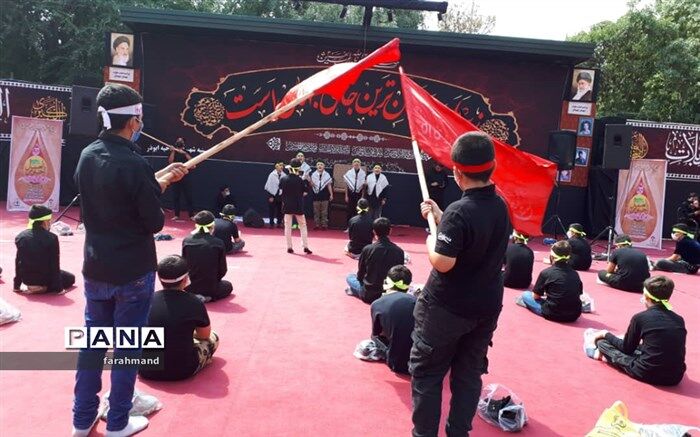 برگزاری سوگواره احلی من العسل درمنطقه ۱۹