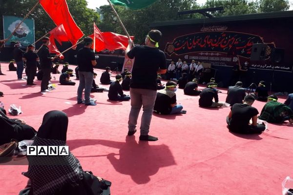 برگزاری ویژه برنامه سوگواره  احلی من العسل در منطقه19