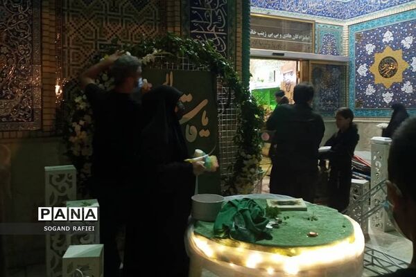 گرامیداشت شهادت نوجوان واقعه‌ کربلا در شهرری
