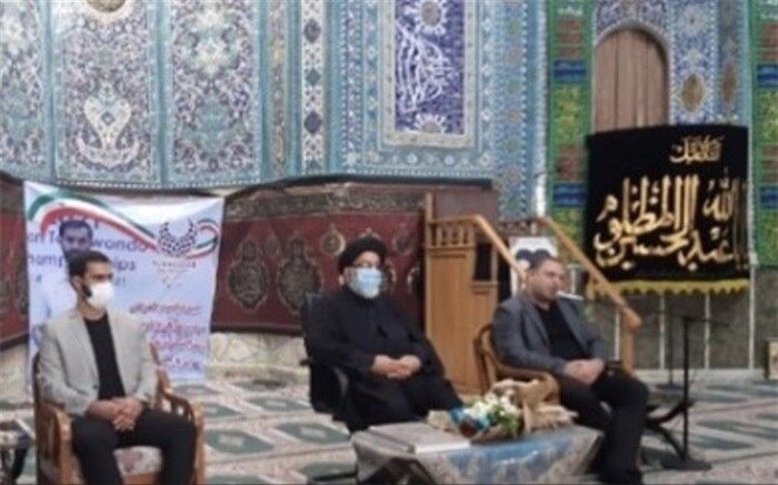 بدرقه اسطوره تکواندو در غیاب متولی ورزش ورامین