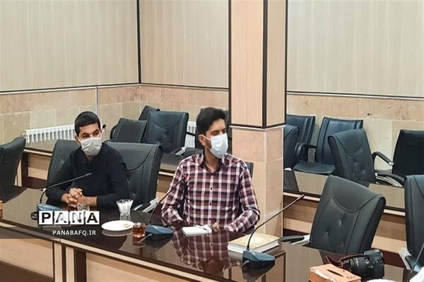جلسه شورای برنامه ریزی سازمان دانش آموزی شهرستان بافق