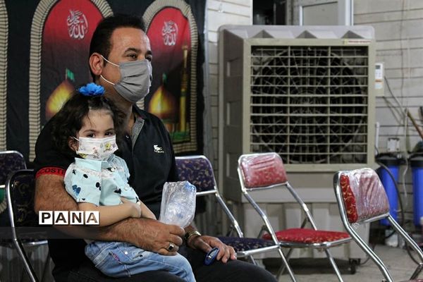 تبدیل هیات مذهبی به پایگاه واکسیناسیون برای اولین بار در کشور