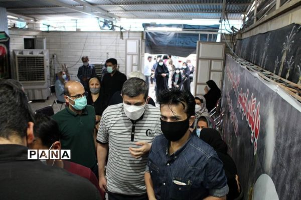 تبدیل هیات مذهبی به پایگاه واکسیناسیون برای اولین بار در کشور
