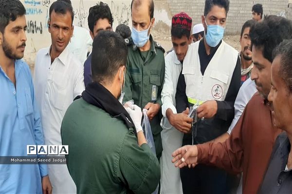 توزیع ماسک رایگان در چابهار