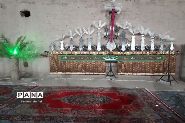 مراسم عزاداری شب ۸ماه محرم  روستای خوانشرف نهبندان