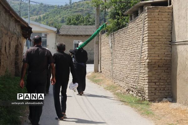 حال و هوای محرم در روستای تیله نو شهرستان گلوگاه
