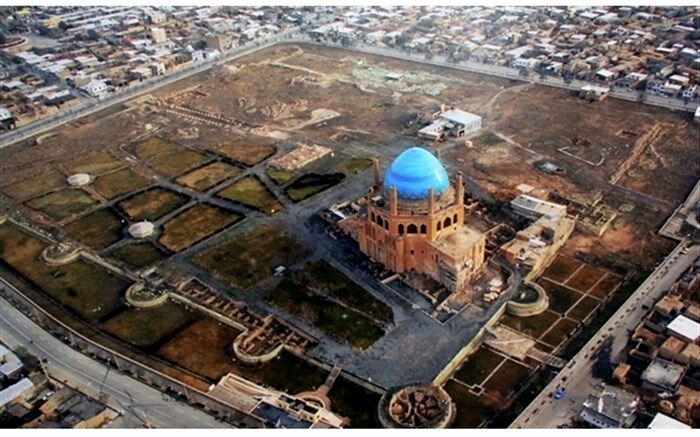 تکمیل عملیات مرمت و احیاء برج و باروی ضلع جنوب شرقی ارگ جهانی سلطانیه