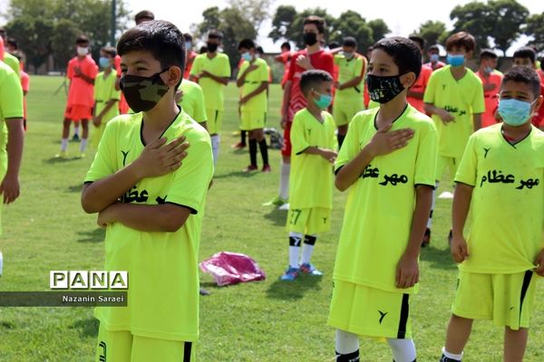 مراسم عزاداری نوجوانان تیم فوتبال اسلامشهر