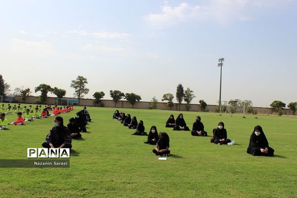 مراسم عزاداری نوجوانان تیم فوتبال اسلامشهر