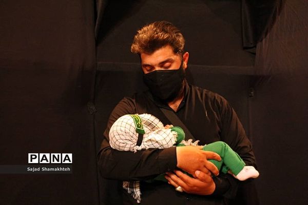 مراسم سوگواری امام حسین (ع) در مناطق مختلف شهر اهواز