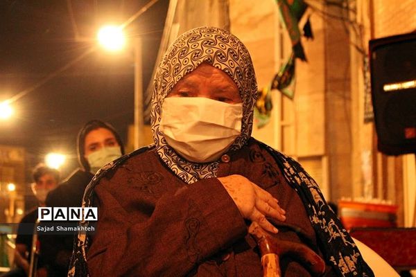 مراسم سوگواری امام حسین (ع) در مناطق مختلف شهر اهواز