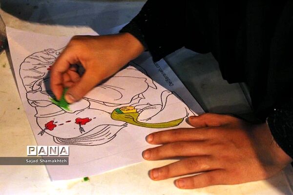 مراسم سوگواری امام حسین (ع) در مناطق مختلف شهر اهواز