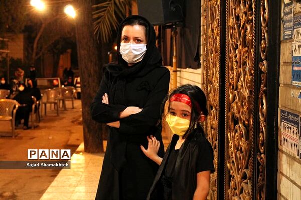 مراسم سوگواری امام حسین (ع) در مناطق مختلف شهر اهواز
