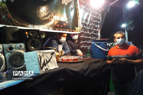 عزاداری مردم زاهدان در شب‌های محرم