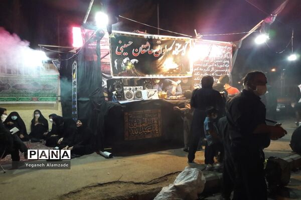 عزاداری مردم زاهدان در شب‌های محرم