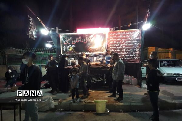 عزاداری مردم زاهدان در شب‌های محرم