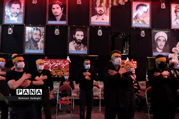 مراسم عزاداری شب تاسوعای حسینی در محله نارمک