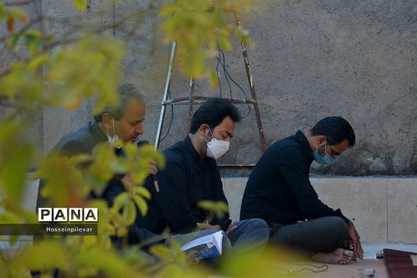 زمزمه زیارت عاشورا در شهرستان خوسف