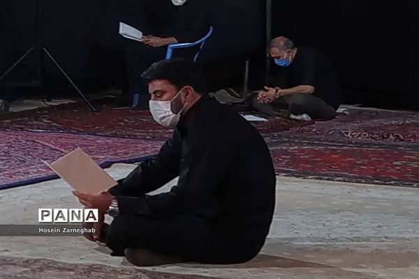 برگزاری مراسم عزاداری تاسوعای حسینی در سازمان دانش آموزی استان همدان