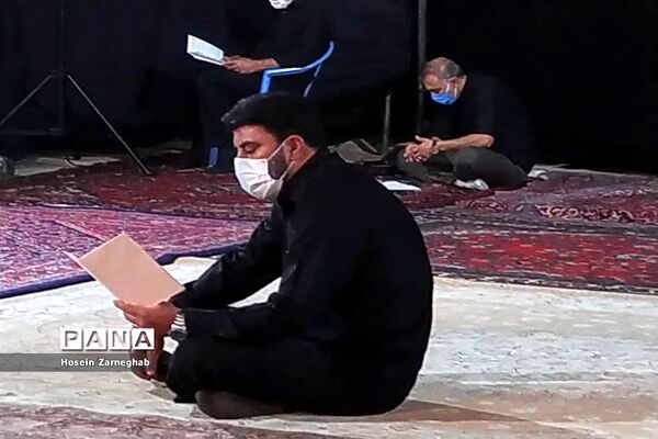 برگزاری مراسم عزاداری تاسوعای حسینی در سازمان دانش آموزی استان همدان