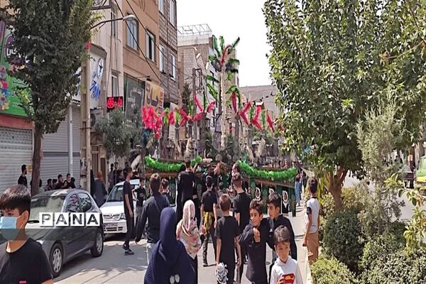 برگزاری مراسم تاسوعای حسینی  در البرز