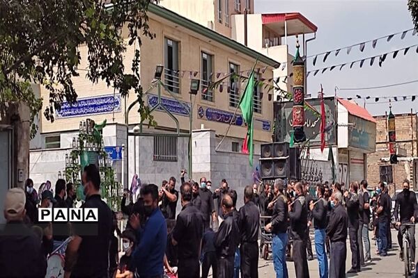 برگزاری مراسم تاسوعای حسینی  در البرز