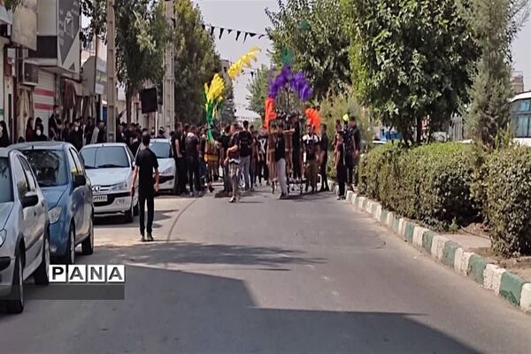 برگزاری مراسم تاسوعای حسینی  در البرز