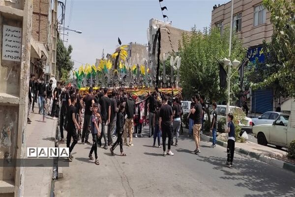 برگزاری مراسم تاسوعای حسینی  در البرز