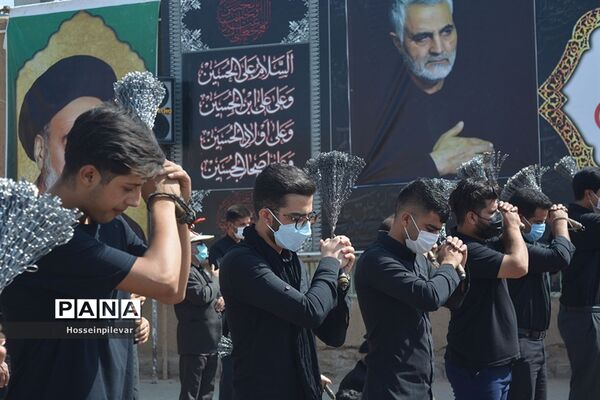 ظهر تاسوعا در هیات صاحب الزمانی شهرستان خوسف