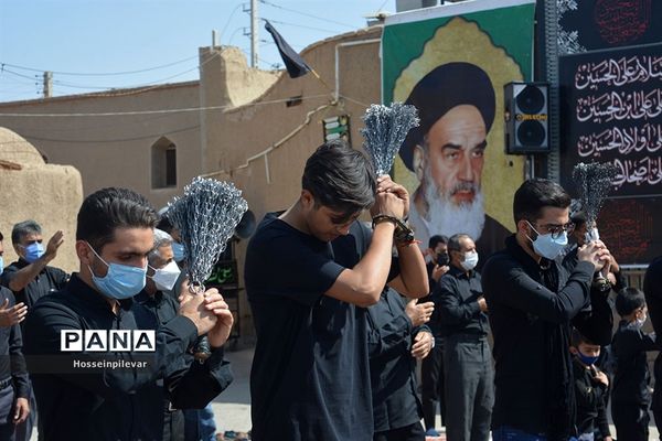 ظهر تاسوعا در هیات صاحب الزمانی شهرستان خوسف