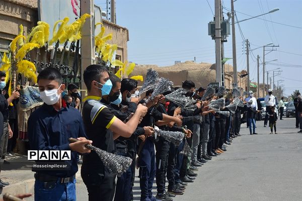 ظهر تاسوعا در هیات محبان شهرستان خوسف