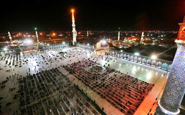 تلاش ۴۰۰ خادم مسجد جمکران در برگزاری مراسم عزاداری با رعایت شیوه‌نامه‌های بهداشتی