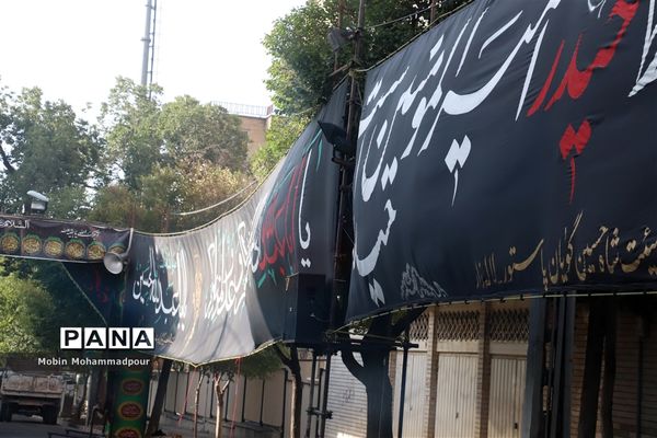 حال و هوای محرم در سطح شهر تبریز