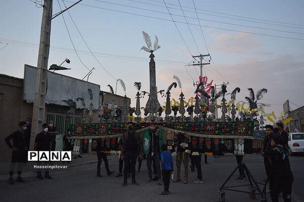 کاروان علم کشی در خوسف