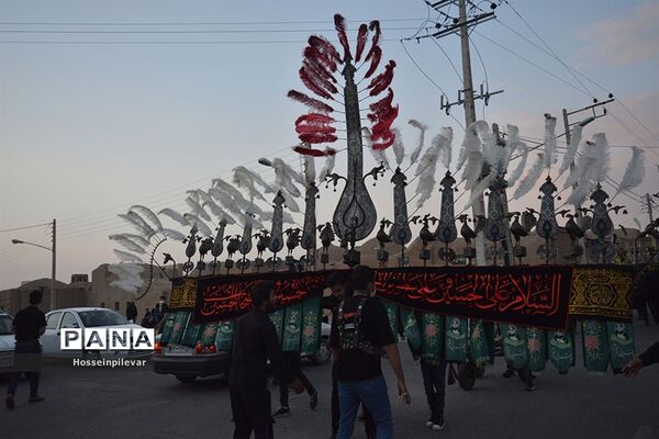 کاروان علم کشی در خوسف