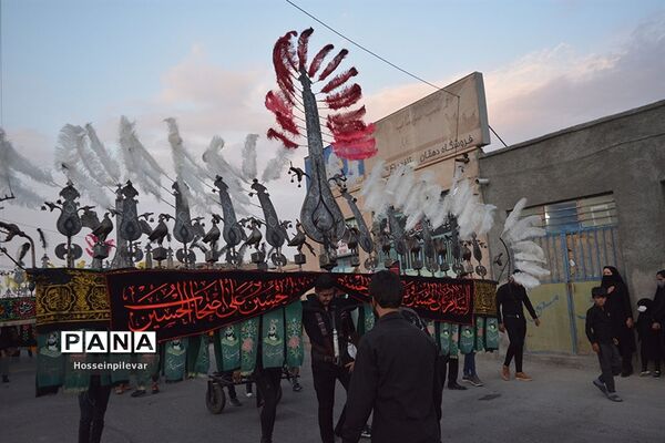 کاروان علم کشی در خوسف