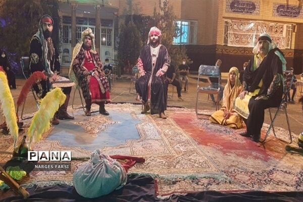 تعزیه خوانی و عزاداری در روستاهای قاهان و باقرآباد قم