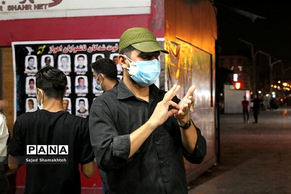 اجتماع عزاداران حسینی در اهواز
