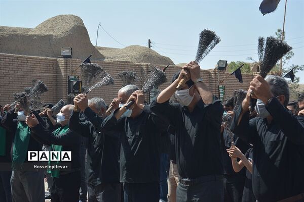 صبح عاشورا در هیات صاحب الزمانی شهرستان خوسف