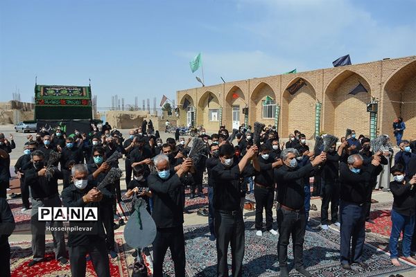 صبح عاشورا در هیات صاحب الزمانی شهرستان خوسف