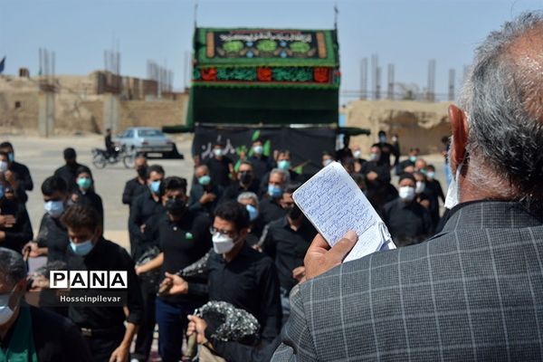 صبح عاشورا در هیات صاحب الزمانی شهرستان خوسف